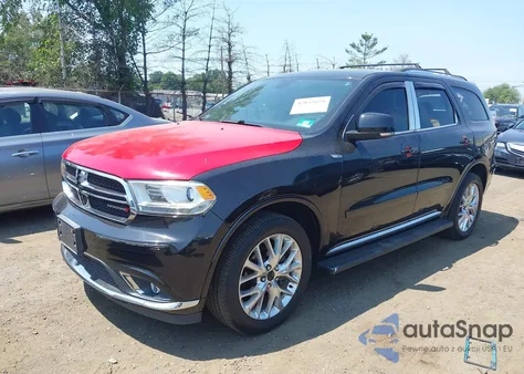 2016 Dodge Durango Limited from USA, damaged, VIN 1C4RDJDGXGC403582